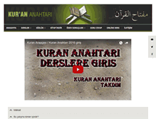 Tablet Screenshot of kurananahtari.com
